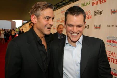 マット・デイモン　Matt Damon　ジョージ・クルーニー　George Clooney　親友