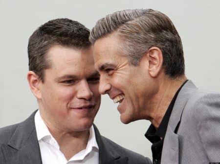 マット・デイモン　Matt Damon　ジョージ・クルーニー　George Clooney　親友