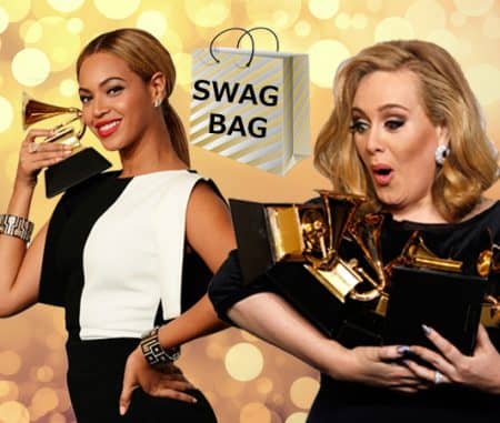 グラミー賞　スワッグ・バッグ　ビヨンセ　Beyonce 　アデル　Adele