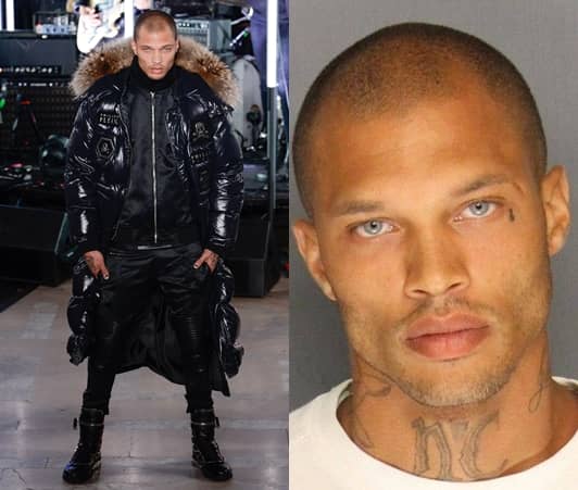 ジェレミー・ミークス　Jeremy Meeks　ランウェイ　マグショット　逮捕写真