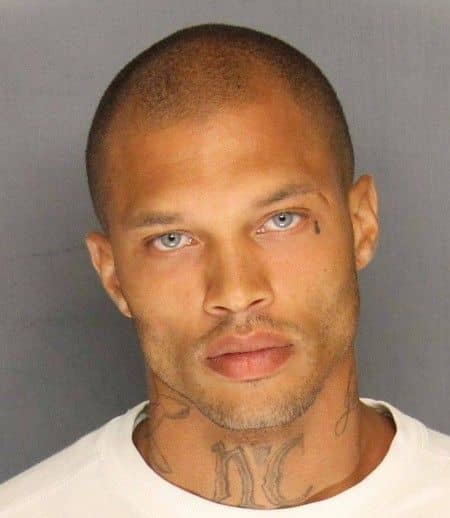 ジェレミー・ミークス　Jeremy Meeks　マグショット　逮捕写真