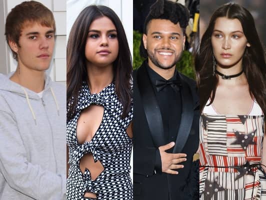 ジャスティン・ビーバー セレーナ・ゴメス ザ・ウィークエンド ベラ・ハディッド 交際 元恋人 Justin Bieber Selena Gomez The Weeknd Bella Hadid Relationship Exes Boyfriend Girlfriend