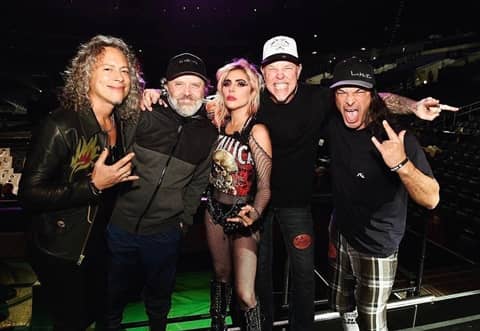 メタリカ　レディー・ガガ　グラミー賞　Metallica Lady Gaga　Grammy Awards