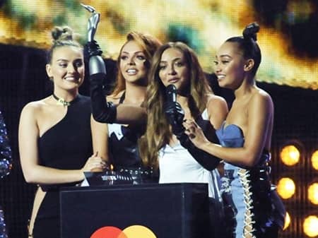 リトル・ミックス ブリット・アウォーズ 初受賞 シャウト・アウト・トゥ・マイ・エックス Little Mix Brit Awards 2017 Win First time