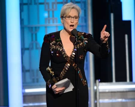 メリル・ストリープ ゴールデングローブ ドナルド・トランプ大統領 批判 Meryl Streep Golden Globes Speech Donald Trump