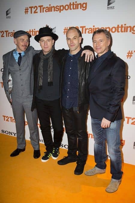 トレインスポッティング　続編　映画　ダニー・ボイル　ユアン・マクレガー  プレミア　Trainspotting T2 movie Premier