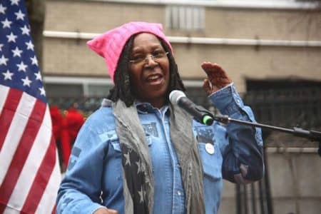 ウーピー・ゴールドバーグ　Whoopi Goldberg　女性のマーチ　スピーチ　Women's March　演説