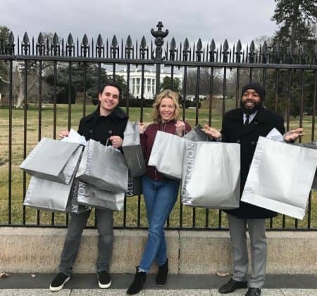 チェルシー・ハンドラー　Chelsea Handler　ノードストローム　Nordstrom　ショッピング　ホワイトハウス