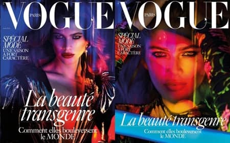 ヴァレンティナ・サンパイオ　Valentina Sampaio　VOGUE ヴォーグ　パリ　フランス　表紙