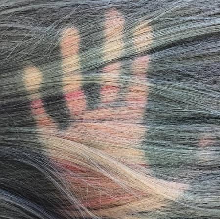 みるみる変わるヘアカラー 化学反応 手形