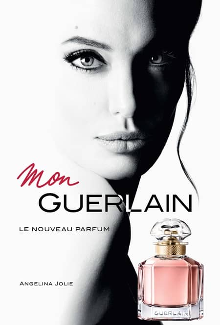 アンジェリーナ・ジョリー Angelina Jolie ゲラン Guerlain 離婚後初めての広告 収入は全て寄付 慈善団体 香水 フレグランス モンゲラン オーデパルファン