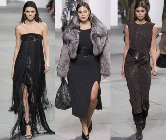 マイケル・コース　Michael Kors　コレクション　最新　プラスサイズモデル　初起用　ランウェイ　ウォーキング　ぽっちゃりモデル