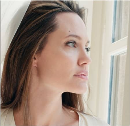 アンジェリーナ・ジョリー Angelina Jolie ゲラン Guerlain 離婚後初めての広告 収入は全て寄付 慈善団体 香水 フレグランス モンゲラン オーデパルファン