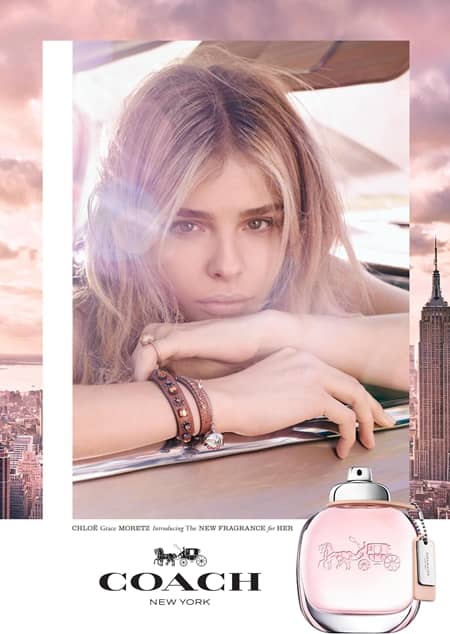 コーチ 　COACH 　オードトワレ　ピンク　フレグランス　香水　クロエ・モレッツ　Chloe  Moretz 