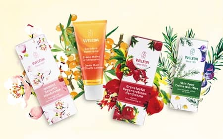 ヴェレダ　WELEDA　ハンドクリーム　新パッケージ　春限定　SNSキャンペーン　プレゼント　