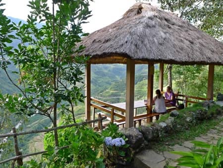 バナウェ Banaue, Philippines (Native Village Inn)