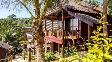 ロン島（カンボジア）Koh Rong, Cambodia (Happy Elephant Bungalows)