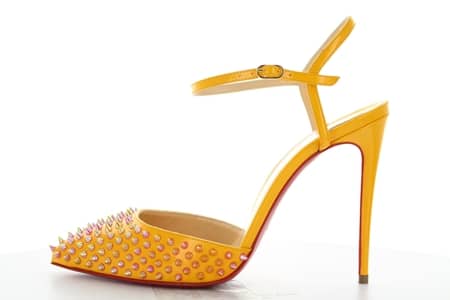 クリスチャン・ルブタン Christian Louboutin 岩田屋福岡 新店舗 限定アイテム シューズ スニーカー バイラスパイク BAILA SPIKE イエロー