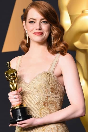 エマ・ストーン Emma Stone セレブのストレス対処法 89th Annual Academy Awards