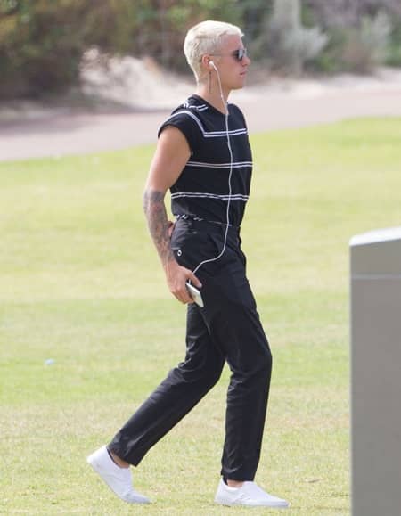 ジャスティン・ビーバー　オーストラリア　パース　オフ写真