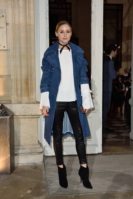 オリヴィア・パレルモ　Olivia Palermo　Paul &Joe　パリファッションウィーク　ストリート　スナップ　セレブ　フロントロウ　お手本　海外　かっこいい