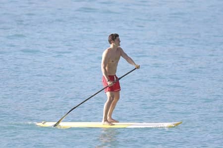 オーランド・ブルーム　Orlando Bloom サン・バルテルミー島 ビーチボディ　