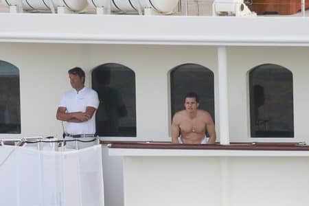 オーランド・ブルーム　Orlando Bloom サン・バルテルミー島 ビーチボディ　