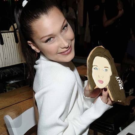 ベラ・ハディッド Bella Hadid セレブ 顔クッキー NY The Cupcake Market カップケーキマーケット サラ・シルバーマン