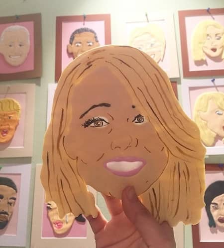 マライア・キャリー　Mariah Carey　セレブ　顔クッキー　NY　 The Cupcake Market　カップケーキマーケット　サラ・シルバーマン