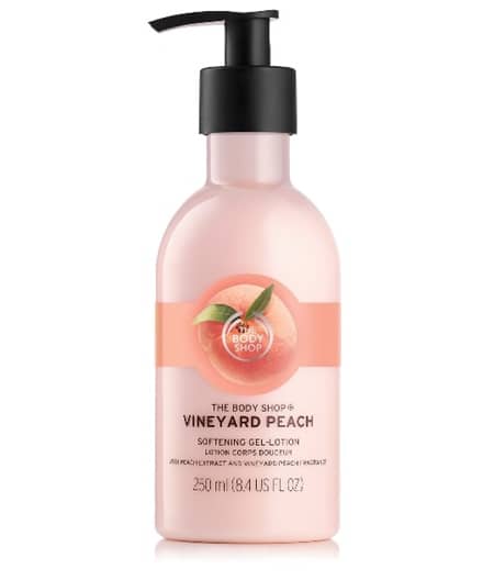 ザ・ボディショップ The Body Shop ヴィンヤードピーチ シリーズ 人気 甘くてフレッシュな香り パッケージ リニューアル 数量限定 4月13日