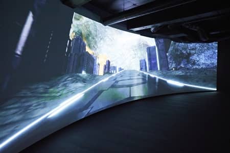 CYCLE & STUDIO R  Shibuya VR Cycling The Trip　バーチャルリアリティサイクリング