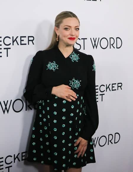 アマンダ・サイフリッド トーマス・サドスキー 映画『ザ・ラスト・ワード』プレミア 妊娠