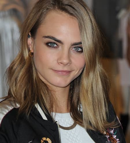 カーラ・デルヴィーニュ Cara Delevingne モデル 女優 Model Actress