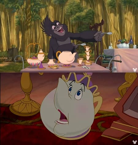 ディズニー　美女と野獣　ターザン　映画　Beauty and the Beast Disney Movie Tarzan