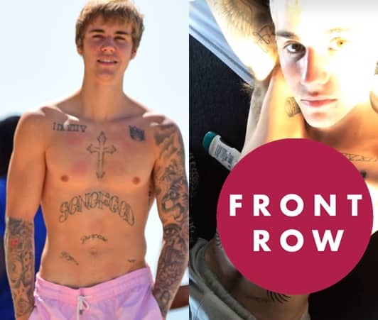 ジャスティン・ビーバー タトゥー Justin Bieber Tattoo