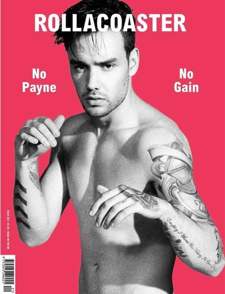 リアム・ペイン　ワン・ダイレクション　1D Liam Payne Rollacoaster Magazine Cover