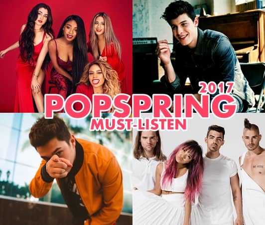 ポップスプリング アーティスト フィフス・ハーモニー ショーン・メンデス オースティン・マホーン DNCE 5H Austin Mahone Shawn Mendes