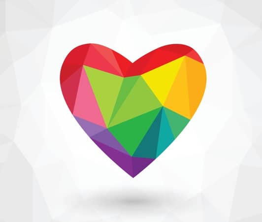 LGBT レインボーハート LGBTアンセム