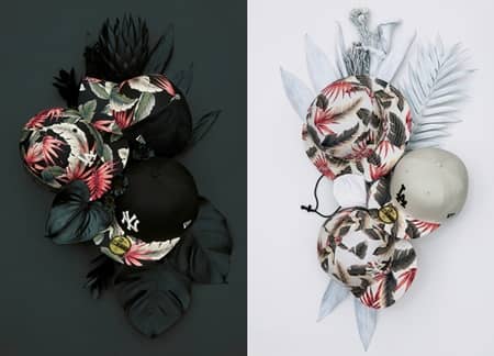 ニューエラ New Era 新アイテム ボタニカル柄 ヴィンテージ アメリカの西海岸 調度品 家具 2種類 アパレル ハット かわいい