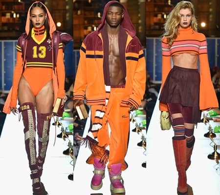 フェンティ プーマ バイ リアーナ　FENTY PUMA by Rihanna 　パリ　コレクション　フランス国立図書館　新学期　テーマ　人気　注目　リアーナ　クリエイティブデレクター　2017年秋冬コレクション　制服　裏側　
