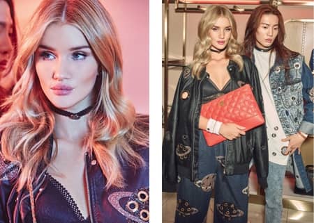 ロージー・ハンティントン・ホワイトリー　Rosie Huntington-Whiteley　メトロシティ　イタリア　フィレンツェ　ブランド　広告塔　新キャンペーン　撮影　動画
