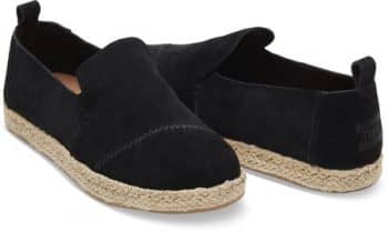 TOMS トムス スリッポン 新作 シューズ スウェード ブラック