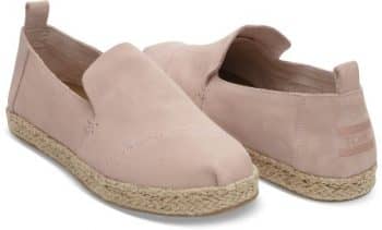 TOMS トムス スリッポン 新作 シューズ スウェード ピンク